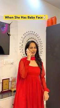 When She has baby face ‪@speakx_ai‬ 👶🏿#funny #comedyfilms #englishspeaking #speakx #vocabulary