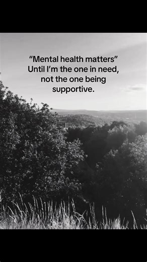 Always there for everyone else but who do I have? #ptsd #mentalhealth #bpd #relatable? #fyp