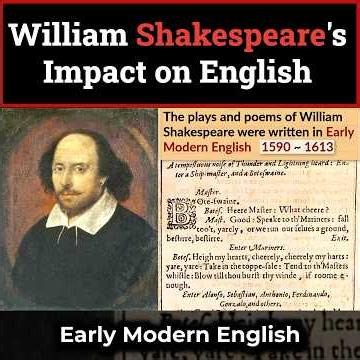 Shakespeare's Impact on Modern English (clip 1)