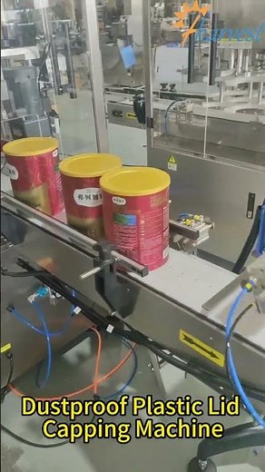 Best Dust-proof Caps Press Capping Machine, Food Jar Plastic Lid Snap On Capper #Shorts