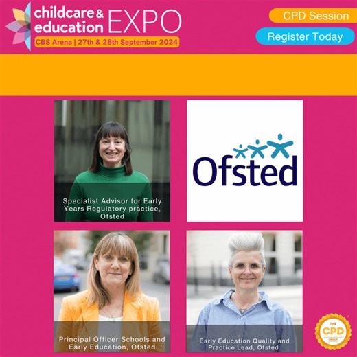 We’re bringing you an exclusive chance to hear from Ofsted! Join three Ofsted experts as they dive behind the ratings and share insight on how to understand the inspection process. Don’t miss this opportunity and register today > https://forms.reg.buzz/childcare-expo-midlands-2024/facebook #childedexpo #ConnectLearnDiscover #earlyeducation #earlyyears The CPD Group | Childcare & Education Expo | Facebook