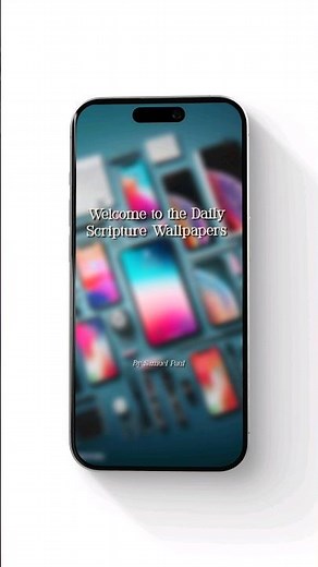 Daily Scripture Wallpaper - Inspiring Bible Verses on Your Lock Screen