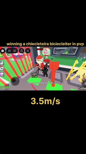 winning a chicletiera bicicletiera in pvp