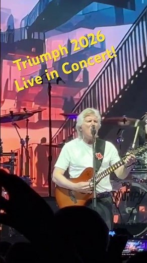 Rik Emmett Triumph Hold On Live in concert 2026