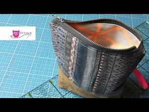 Kosmetiktasche nähen mit der SnapPap / DIY Eule