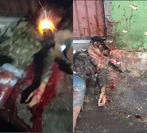 man is shot more than 100 times! overkill in Brazil with aftermath and infos