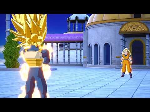 Vegeta SSJ3 Vs Goku SSJ3! Dragon Ball Sparking zero