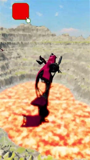 Cars vs Giant Lava Pit – BeamNG.drive 01 #beamng #shorts #beamngdrive #automobile #usa #car #india