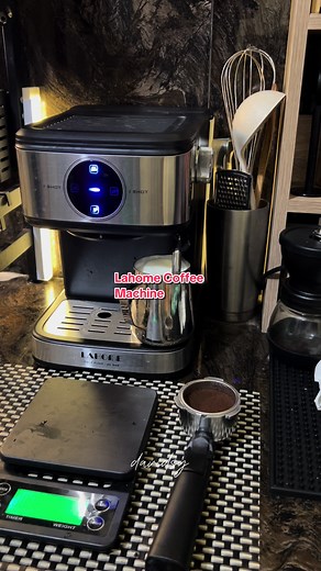 Automatic Espresso Coffee Machine Review: Lahome Espresso Maker