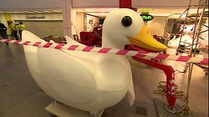 EXCLUSIVE: Here's some behind the scenes footage of the Wishing Fish Clock being put back together after a full restoration. The clock will be officially turned back on next month. | BBC Bristol