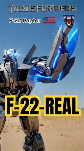 F-22 Raptor TRANSFORMATION! 😱 Real Life Decepticon (4K CGI)