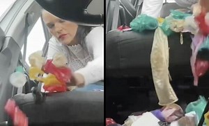 She Took Safe Sex To Another Level: Shorty Got An Insane Used Rubber Collection!