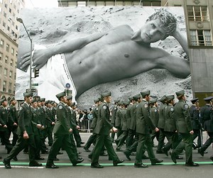 Abercrombie and Fitch Reduced Male Aspiration to a Set of White, Chiselled Abs