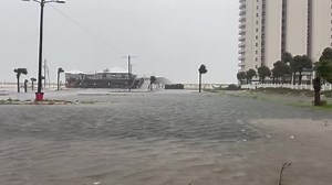 103K views · 303 reactions | Navarre Beach Fishing Pier parking lot is partially flooded. Navarre has seen nearly 3 inches of rain in the past 24 hours. Gulf Breeze has received closer to 4 inches of rainfall so far. | South Santa Rosa News | Facebook