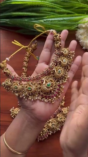 ✨ Royal Bridal Jewellery Set – Traditional South Indian Wedding Collection ✨