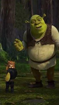Shrek is me when I see a cat