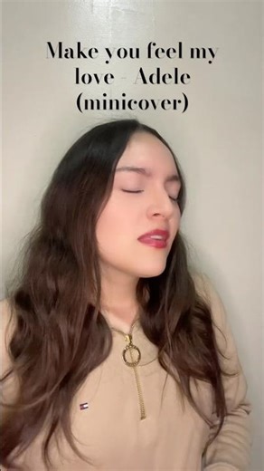 Make you feel my love - Adele (minicover) #cover #cantante #adele