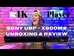 Sony UBP - X800M2 4K Blu Ray Player - My Killer Podcast - UNBOXING & Review!