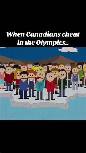Canadian cheaters get banished! #canada #olympics #cheating #southpark #funny #shorts #curling ￼