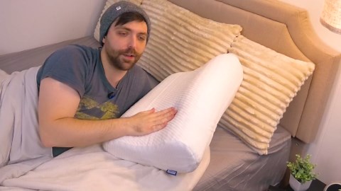 Ecosa Cooling Gel Memory Foam Pillow, Adjustable Memory Pillow, Travel Pillows for Sleeping, Cervical Neck Pillow for Sleeping, Soft Pillows for Side Sleepers