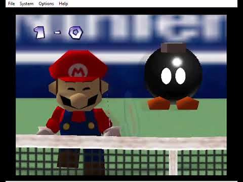 Mario Tennis Project 64 Walkthrough with All Characters in Tournament Part 01