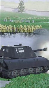 Legendary E100 Tank Vs Heavy Tank M4A3 JUMBO ! #tankbattle