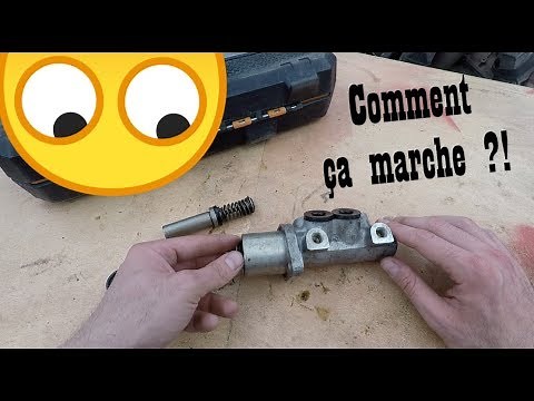 Fonctionnement d'un maître-cylindre ! 🧐