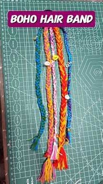 Boho hairband making in 20 Minutes Boho hairband tutorial for beginners under 50 rupees #bohohair