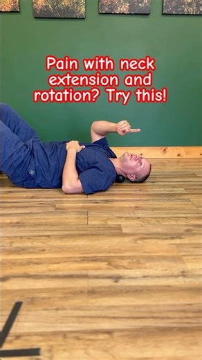 Learn how to fix neck pain and restore cervical neck extension and rotation!