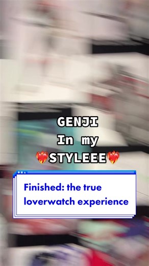 Genji Digital Art - Overwatch Fanart