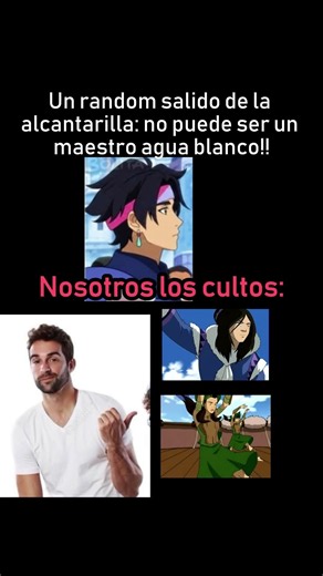 😆!!! Aang y el maestro agua Blanco ¡¡¡😆 #avatar #avatarthelastairbender #korra #aang