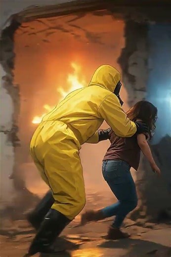 Hazmat suit rescue #2 #hazmatsuit #gasmask #dangerous #danger #dangerousliving