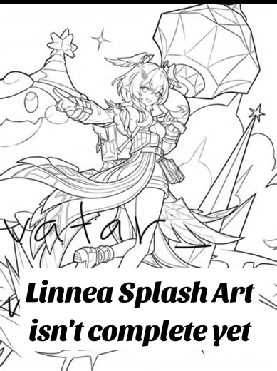 Linnea Splash Art Update in Genshin Impact