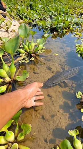 fishing by hand #fishing #fish #carp #carpfishing #traditionalfishing #nature