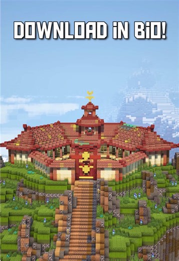 Revamped Lego Ninjago Monastery in Minecraft Survival