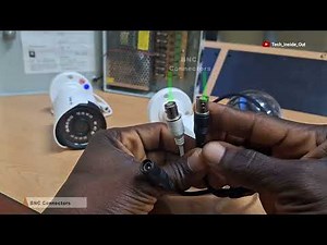 AHD CCTV camera installation complete course from beginning to end