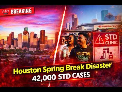 HOUSTON SPRING BREAK DISASTER?! 42,000 STD CASES 😳🚨