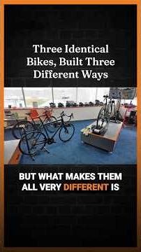 Three Identical Bikes, Built Three Different Ways #CustomBike #BikeFit #RoadCycling