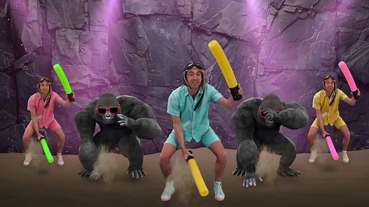 NEW SONG!!! Are you ready to pound the ground like a gorilla? 🦍 Drum along with Danny and his friends as they copy the rhythmic patterns of the mighty gorillas. But that’s not all - they need your help to retrieve bananas from the trees by smashing the ground! Get ready for the ultimate drum-along dance challenge! 🥁💥 To watch this video, search “Danny Go Gorilla Smash” on YouTube! #dannygo #kidsmusic #kidssongs #kidsdance #drums #gorilla #drumalong #kindergarten #rhythm #momsoftiktok #fyp