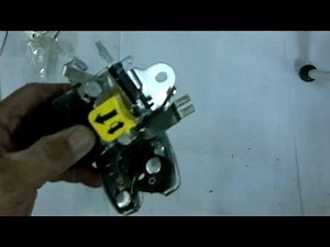 HOW TO REPAIR KIA VEHICLE TRUNK LOCK & Figuring the missing parts