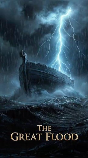 THE GREAT FLOOD 🌊 | The Story of Noah’s Ark | Cinematic Historical Short #history #thegreatflood