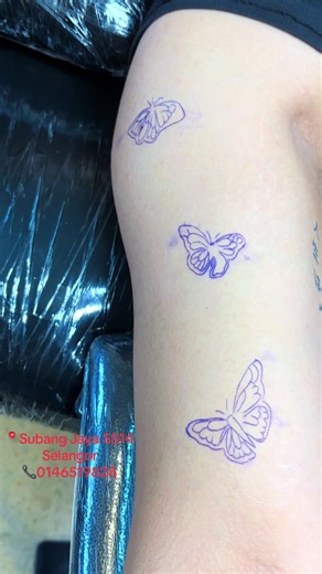 For booking appointment/consultation: 📲Whatsapp 60146519828 📍Location: ss14 subang jaya , selangor 🏠Private Home studio #butterflytattoo #fyppppppppppppppppppppppp
