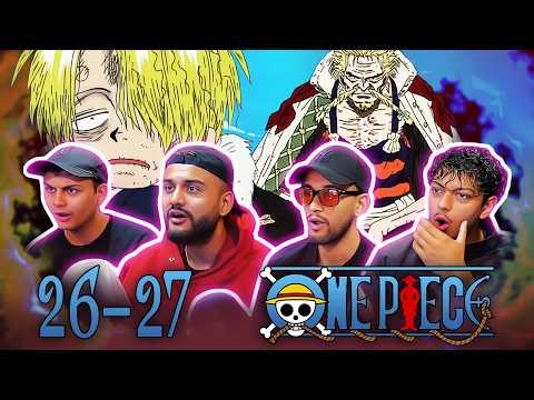 SANJI AND ZEFF’S PAST...😭 | *ONE PIECE* Episode 26-27 | FIRST TIME REACTION