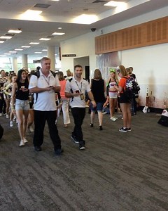 ZSA Southern Tigers heading to warm up at AASCF Nationals. #zsa #zamily #5yitgybktn #zsatigers | Zoo Southern Allstars Cheerleading