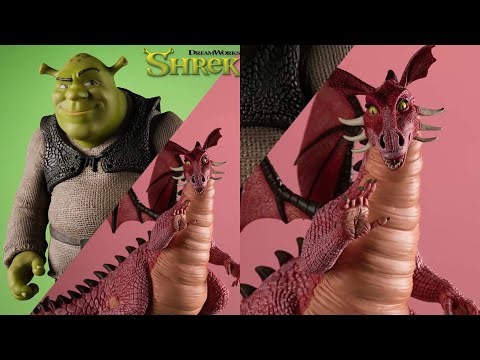 New McFarlane Toys Shrek & Dragon posed figures revealed preorder info
