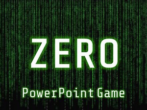 Zero | Review Game | Editable PowerPoint Game
