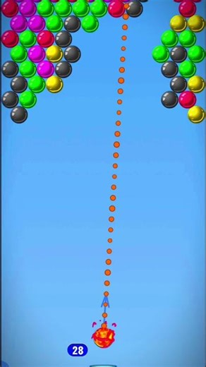 Bubble shooter | Level-20 | #games #shorts
