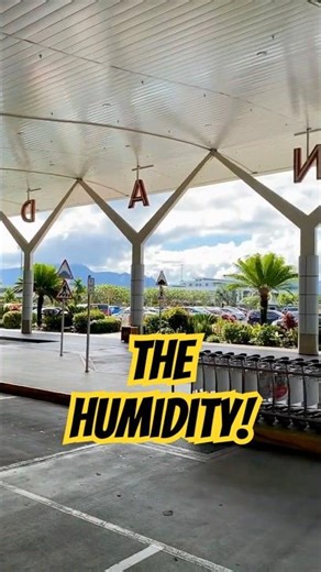 First Moments in Fiji: Arriving outside Nadi International Airport