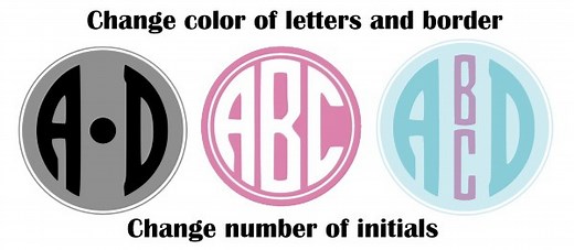 Circle Monogram Font (Free) | Create Online with Free Monogram Maker