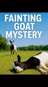 The fainting goat, also known as the myotonic goat, is a unique breed from the United States that has a genetic condition called myotonia congenita. When startled or overly excited, their muscles temporarily stiffen, causing them to fall over for a few seconds without losing consciousness. Though it may look alarming, the condition is painless and doesn’t affect their overall health or lifespan. These goats are known for their calm temperament, ease of care, and good meat quality. Interestingly,